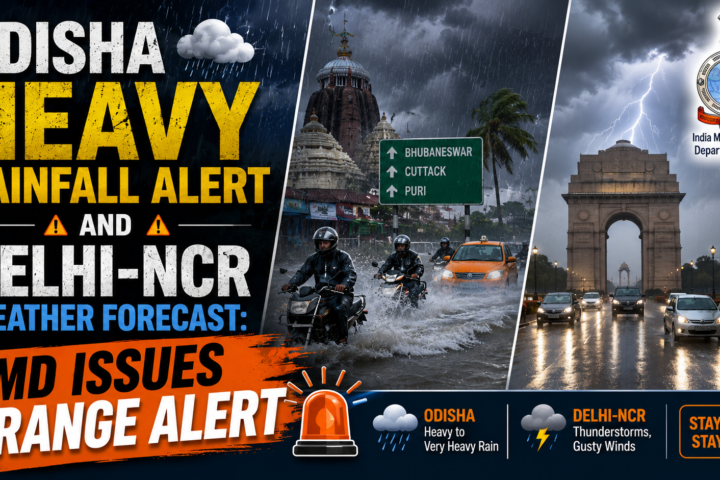 Odisha heavy rainfall