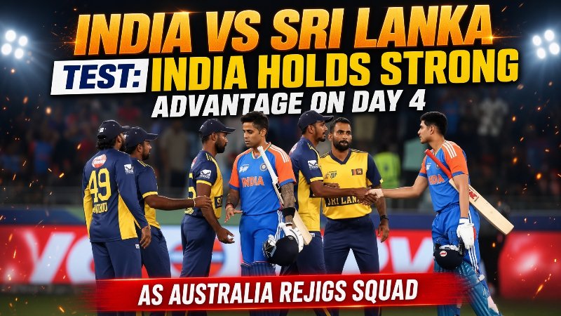 India vs Sri Lanka Test