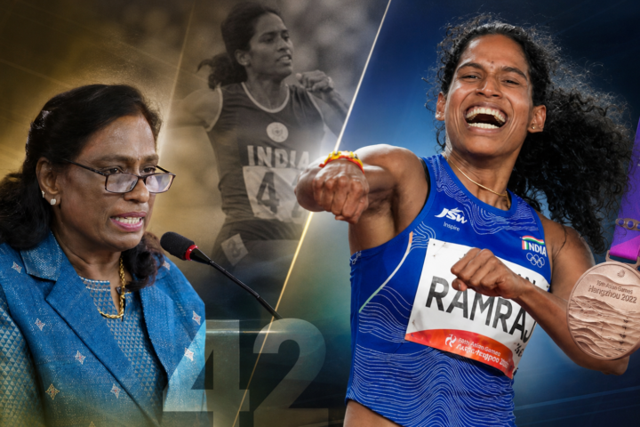 Vithya Ramraj PT Usha record