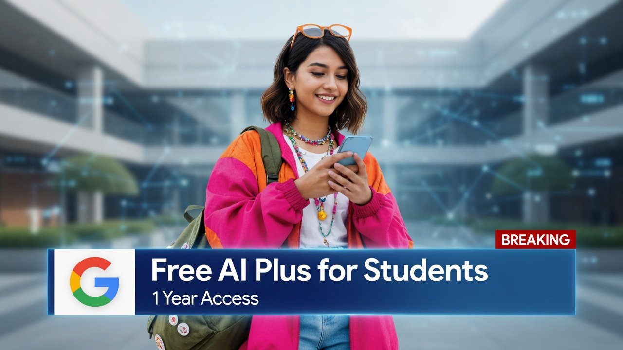 Google AI Plus free for students