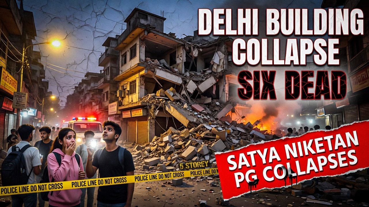 Delhi Building Collapse