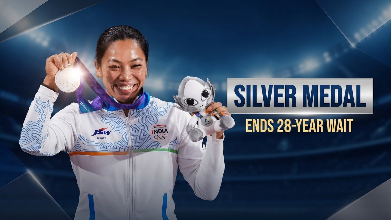 Mirabai Chanu Wins Silver