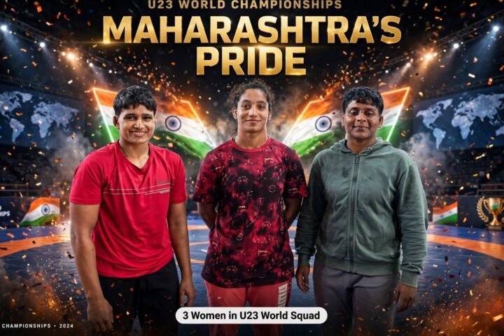 Maharashtra Wrestlers U23 World Championships Squad