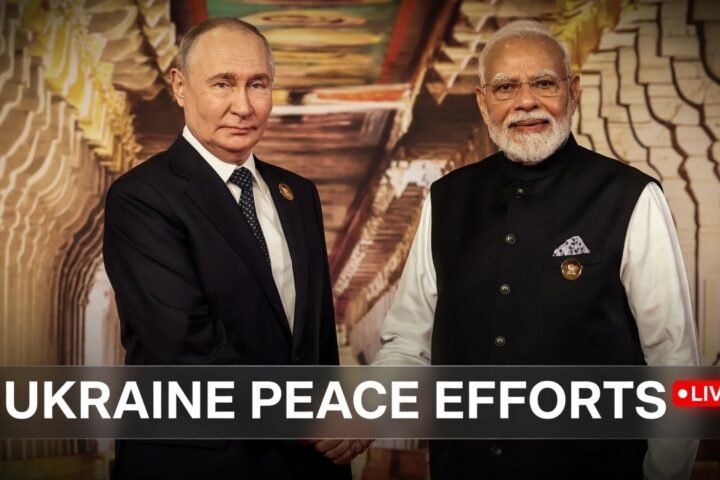 Putin praises Modi Ukraine peace efforts